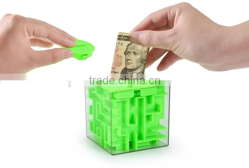 TTToys 2015 Newest Kids Educational Toys Plastic Maze Money Box