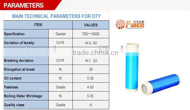 poy 100% polyester yarn and polyester fiber made in china