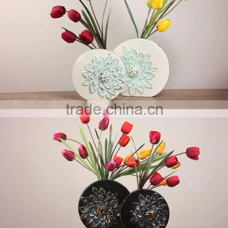 New arrival small Chinese style unique ceramic flower vases for decoration