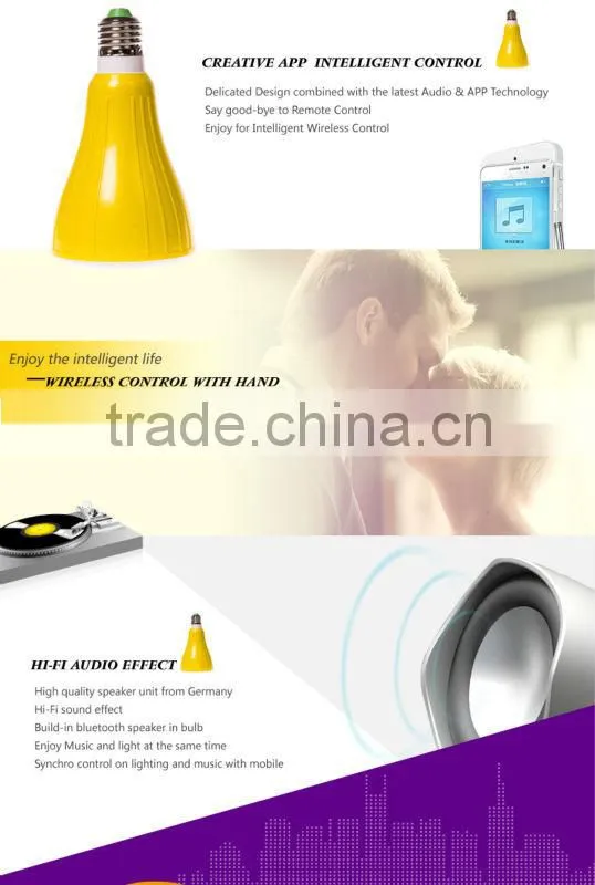 LED Fashing APP Bluetooth Speaker