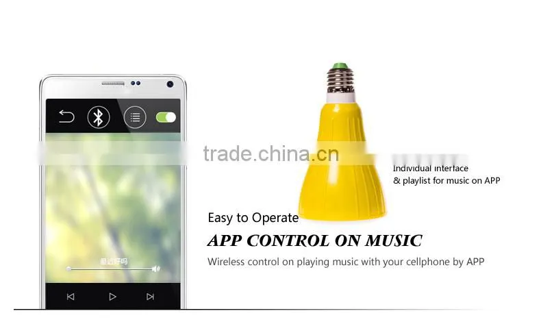 LED Fashing APP Bluetooth Speaker