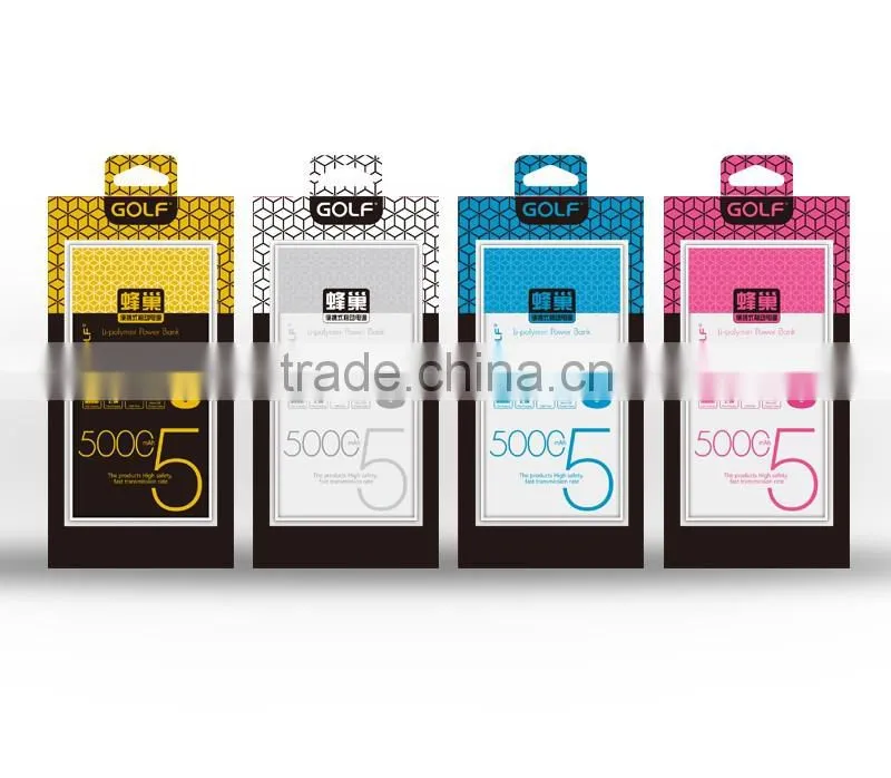 Promotional gift ,The latest Slim Power Bank 5000mah for mobile phone polymer