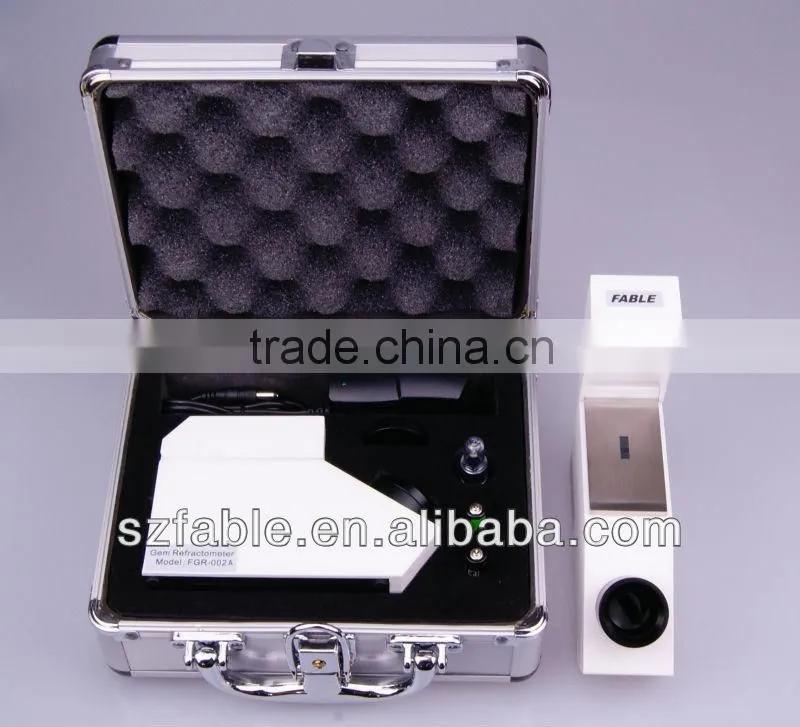 FABLE Jewelry Gem Refractometer with Quality Aluminium Case