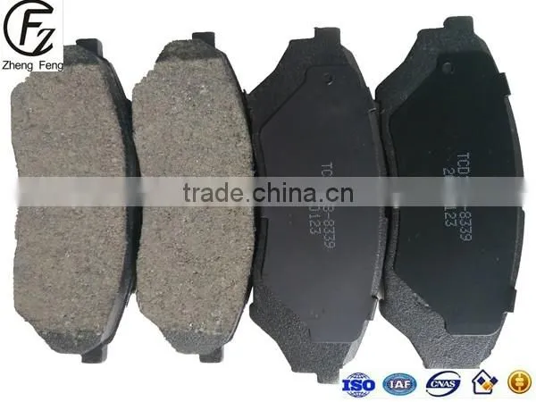 ZF brake pad FMSI D1218-8339 hot sale high qulity brake pad manufacturers