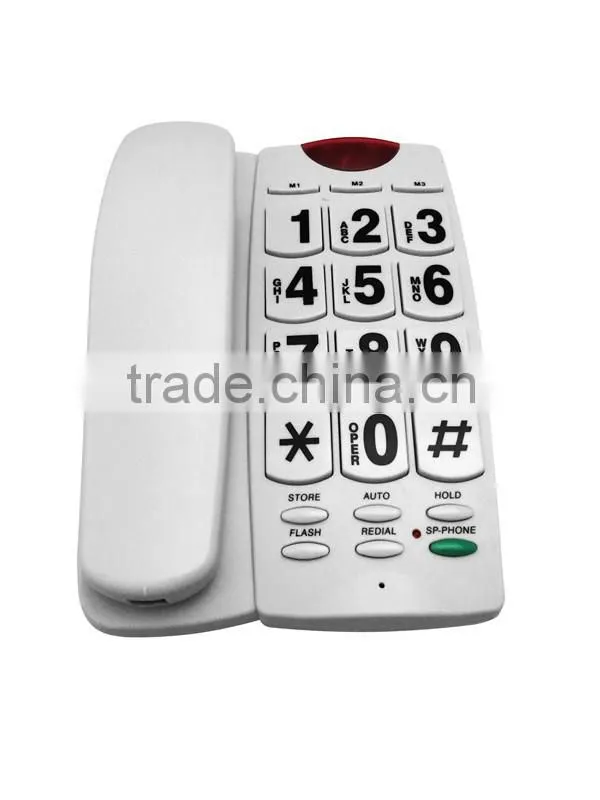 TM-PA189 corded phone senior phone large number phone
