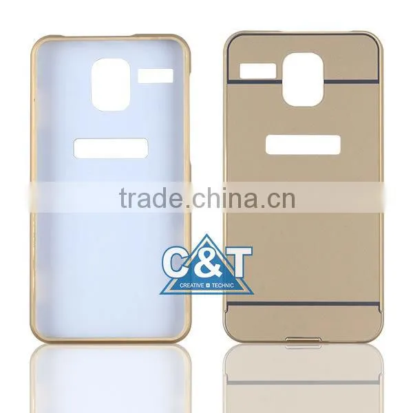 C&T Luxury Metal Frame + Acrylic PC Back Case bumper and back case for lenovo k3 note