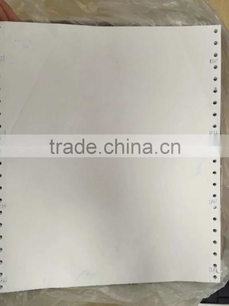 2-ply 9 1/2 conuinuous carbonless copy printing paper