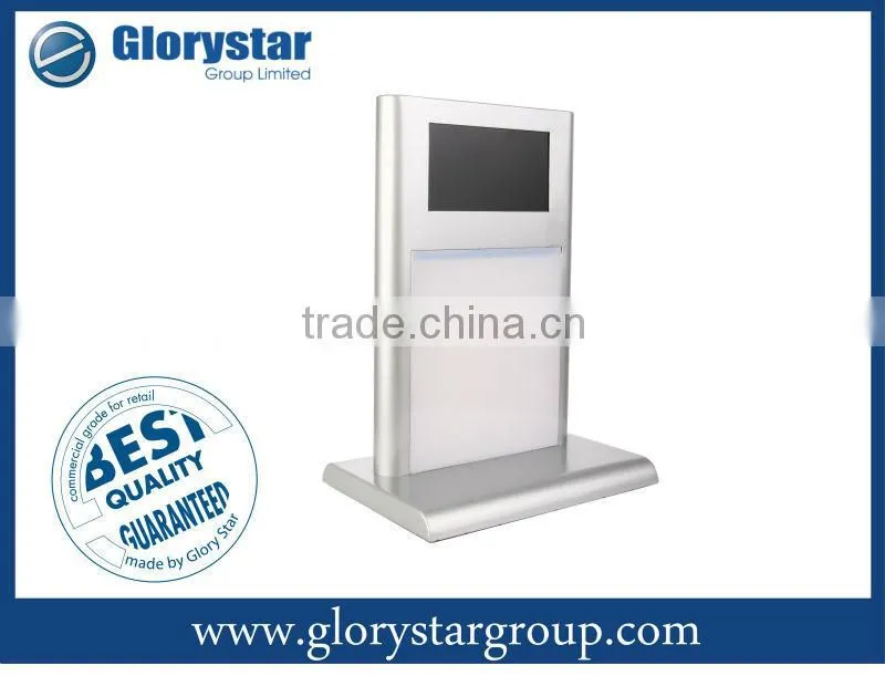 7" advertising display stand for advertising