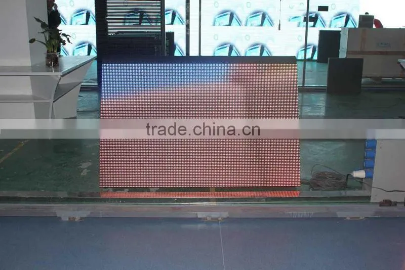 p10 outdoor full color football stadium perimeter led screen display
