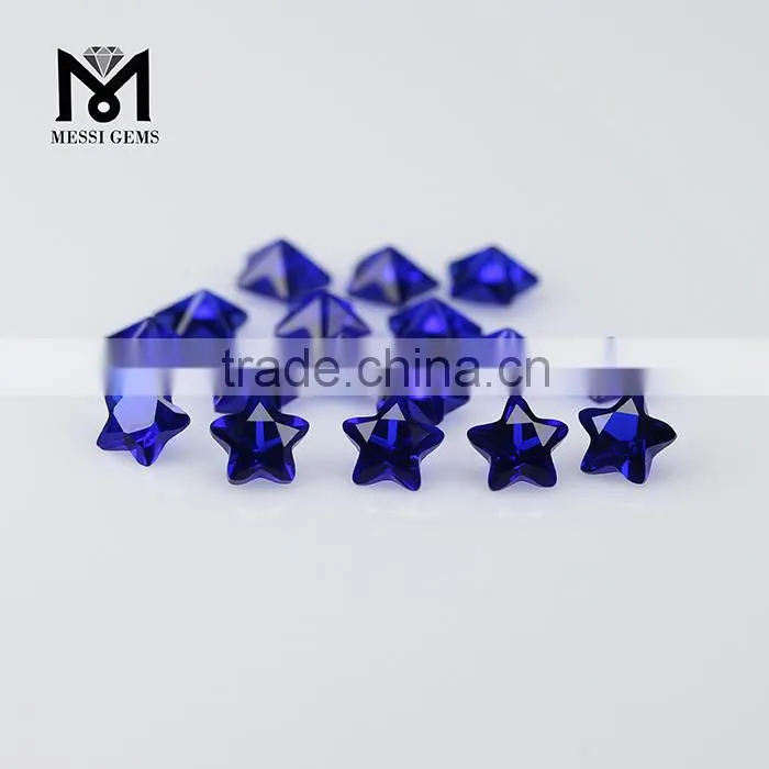 Good Polishing Stone Star Cut 5 x 5 112# Spinel Gemstone