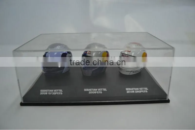1:8 scale die cast Formula racing helmet model