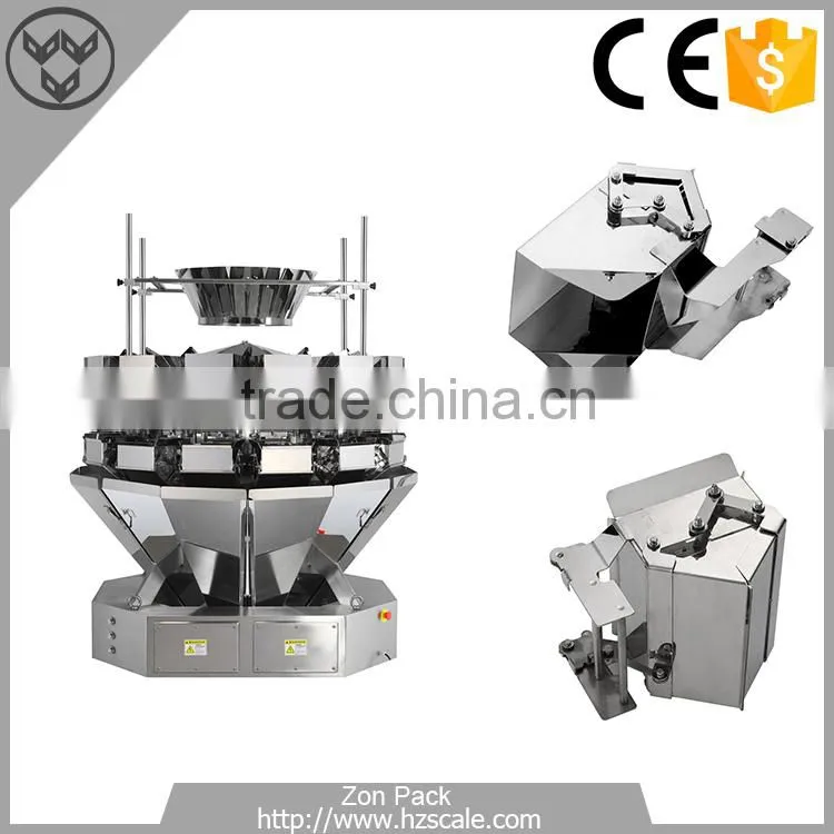 High measuring accuracy 5L hopper 14 heads weigher