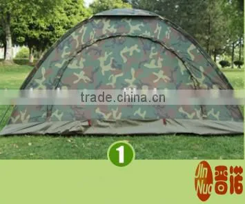 2 Persom Single Layer Double Door Camouflage Camping Tent