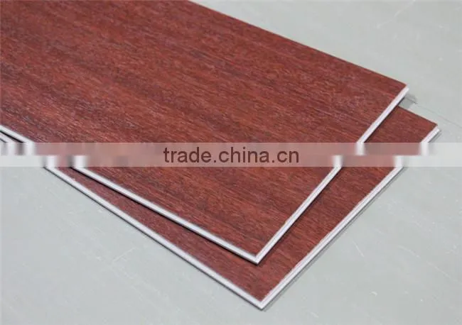 vinyl fire-proof click flooring for decoration