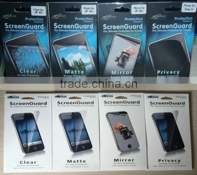 Anti-finger anti-glare matte screen protector for Samsung Galaxy Note II N7100 mobile screen film