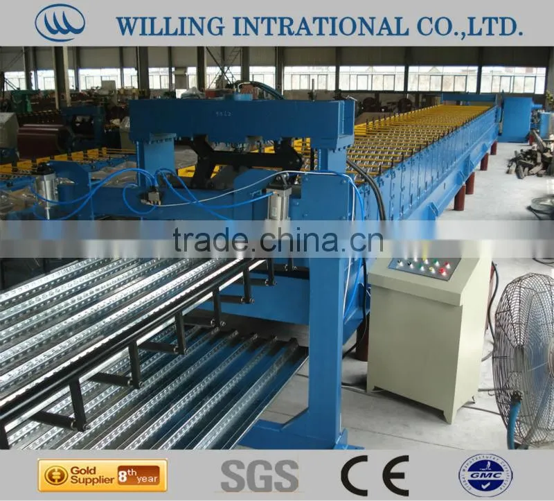 floor deck roll forming machine/steel decking forming machine/metal decking forming machine