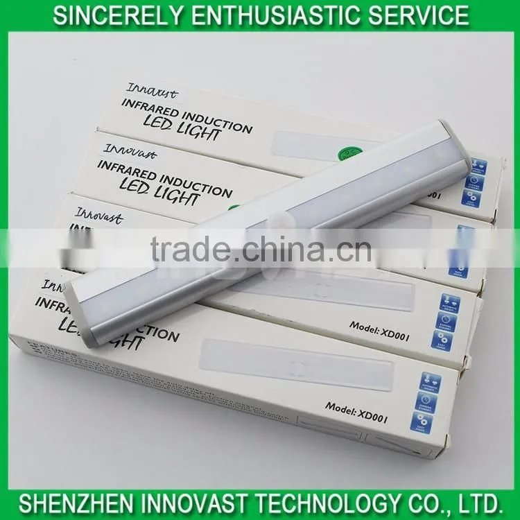 2016 newest technolog Human body infrared induction led tube& IR led tube/infrared sensor LED tube lighting