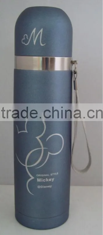 500ml steel vacuum flask keep hot and cool