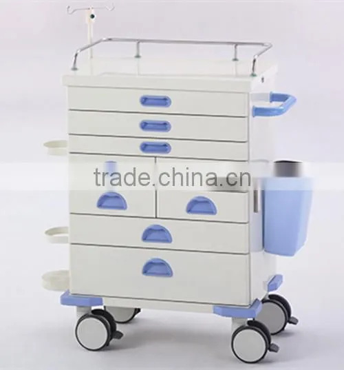 Luxury trolley for anesthesia