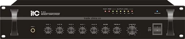 ITC T-60 (Phone Jack MIC Input) 60w Power Mixer Amplifier