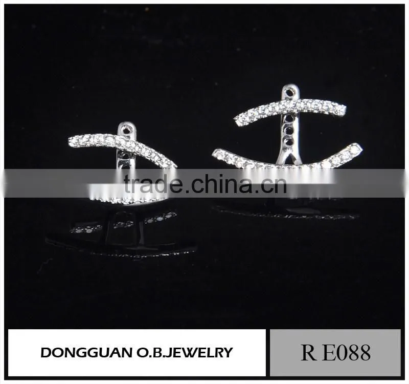 New 2016 latest earring designs earring jackets for woman