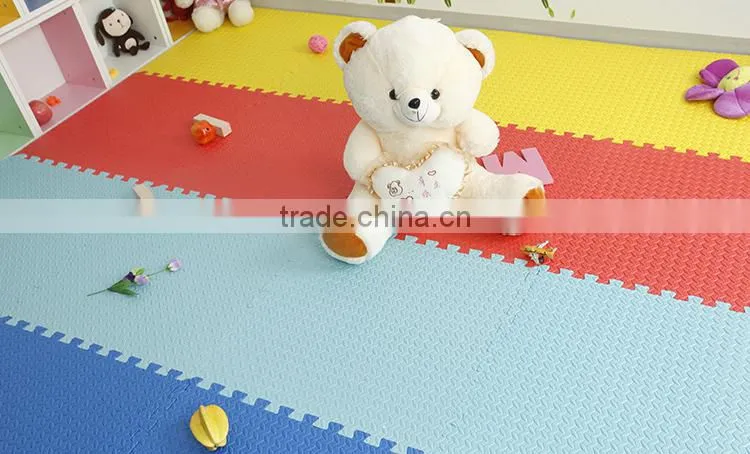 EVA gym interlock anti-slip foam mat