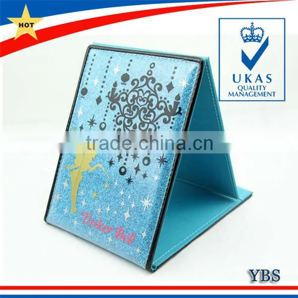 Wholesale High Quality Leather Custom Cosmetic Mirror for Women