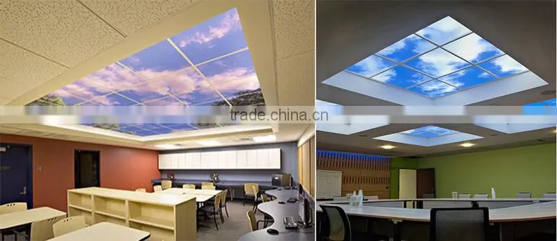 36W 595x595mm 0-10V Dimmable Warm White Frameless Light Panel