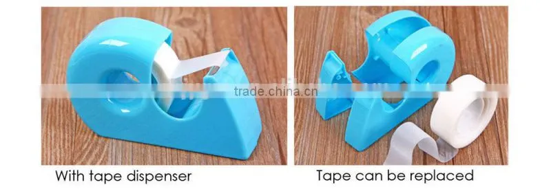 Plastic Invisible Stationery Adhesive Tape With Dispenser.