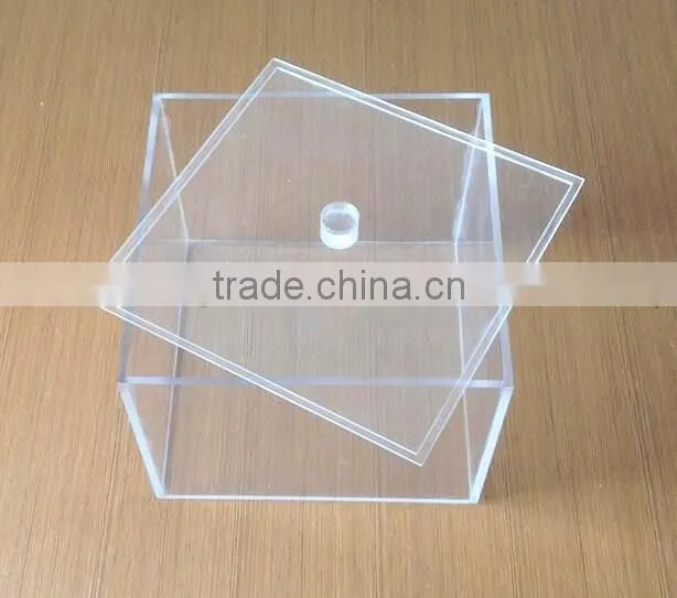 with lid clear acrylic shoe box display case