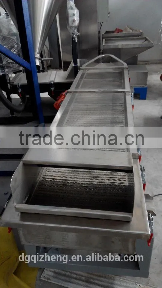 3M Stainless Steel Linear Vibrating Screen Machine for Plastic Industry or Chemical Industry or Food Industry