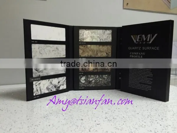 Quartz -Marble-Granite-Stone Cardboard Display Folder