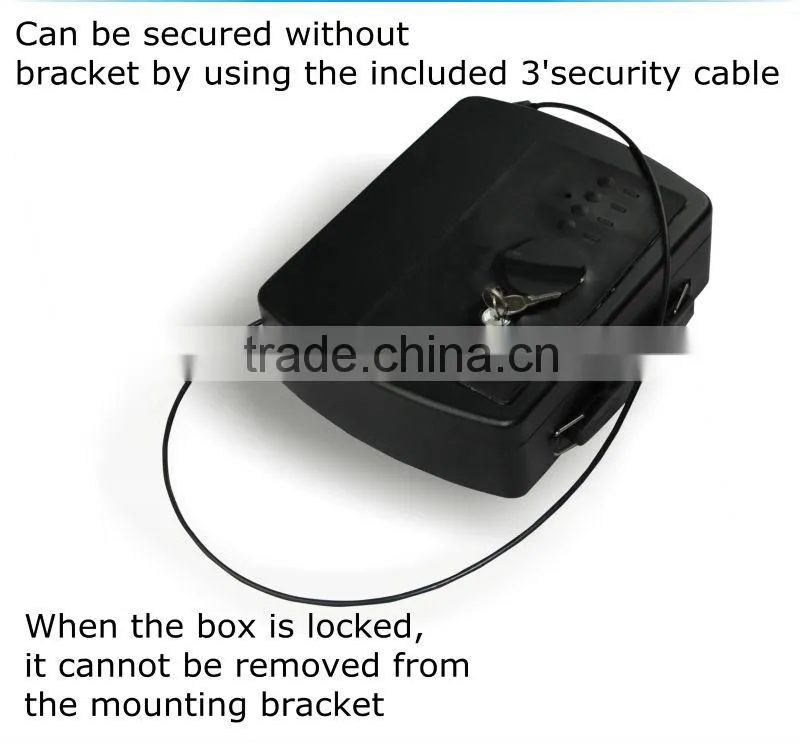 safe driving box used for car pistal safe