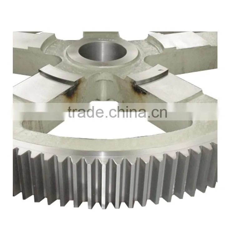 Precision machinery rail way carburized gear