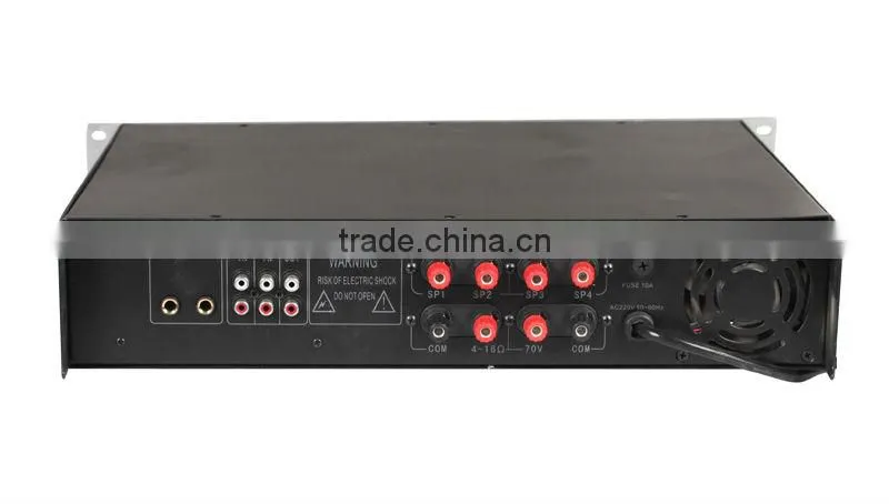 Volume control independent audio amplifier