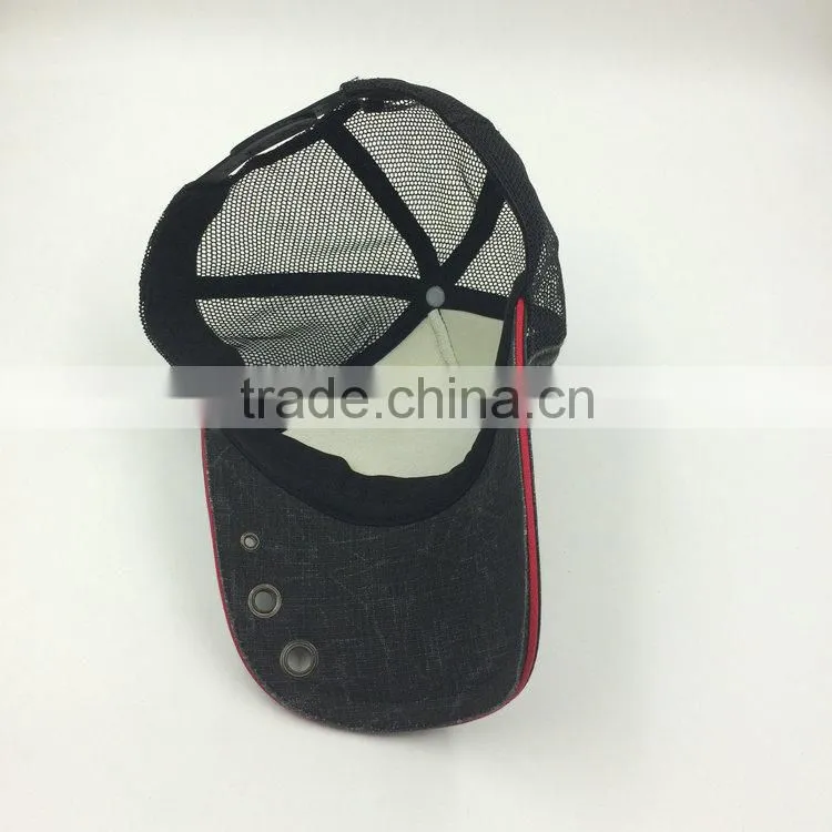 Hard wash fashion canvas trucker hats for sale