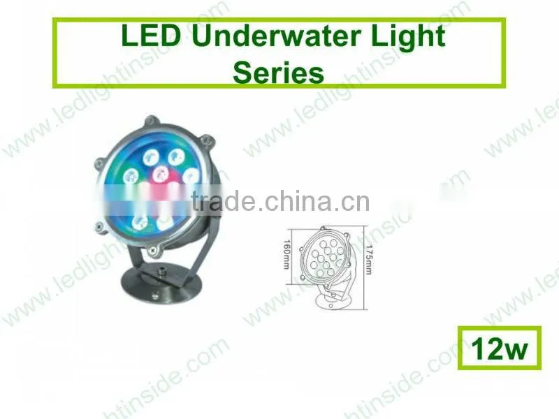 IP68 swimming led pool light 9w