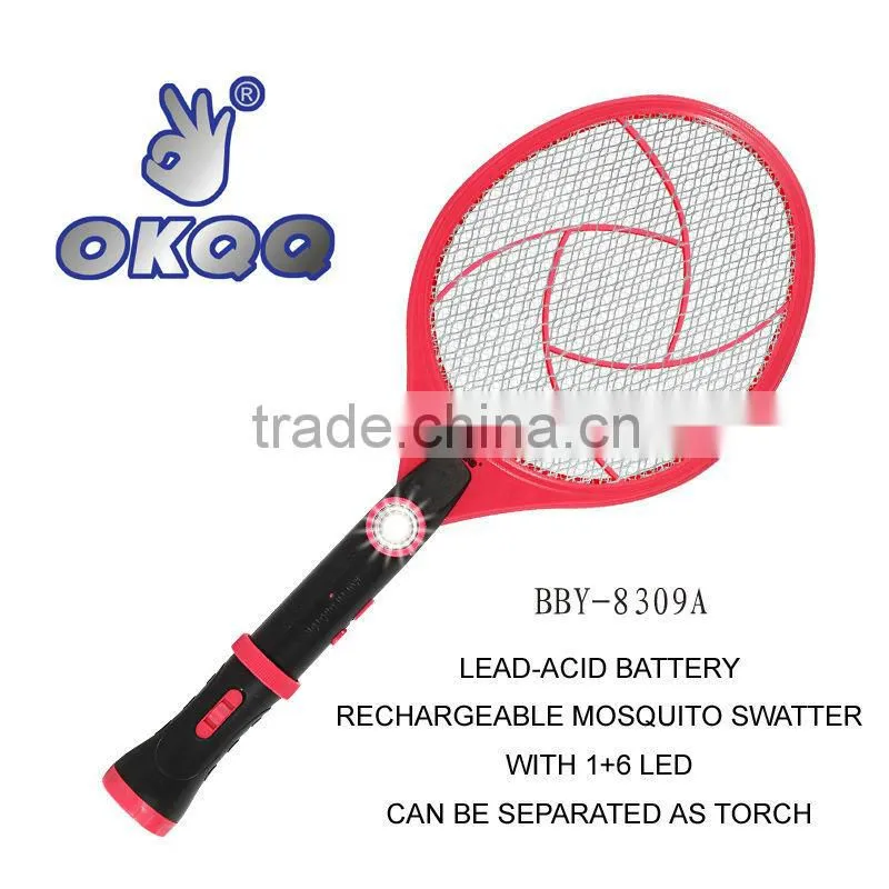 BBY-8309G LED TORCH ELECTRUC MOSQUITO SWATTER BAT ZAPPER