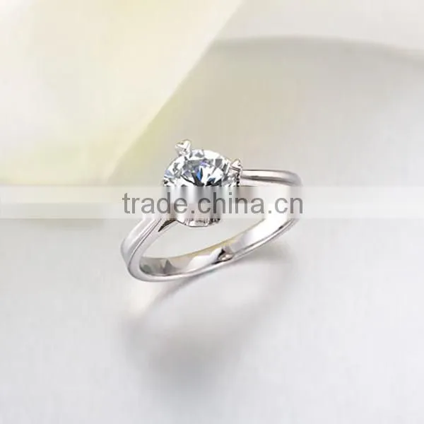 2016 Wholesales Vogue 925 Sterling Silver Four Heart Ring