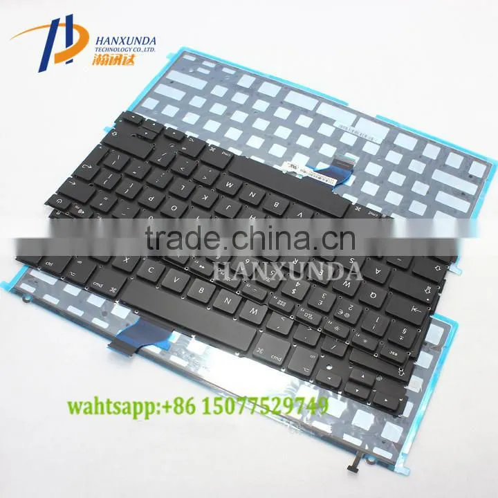 Perfect 100%New Original UK Version for rMBP A1502 keyboard with backlight wholesale