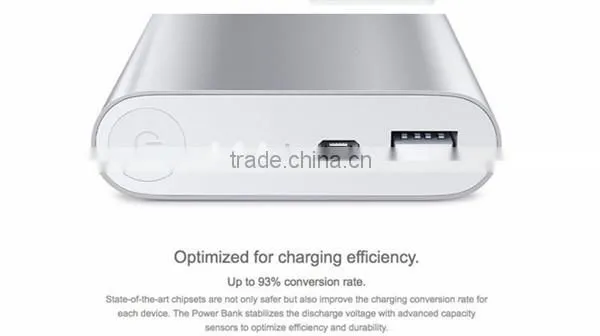 Micro usb charger 10000mah Xiaomi power bank fast charging power bank 4800MAH 6000MAH 8000MAH 10400MAH