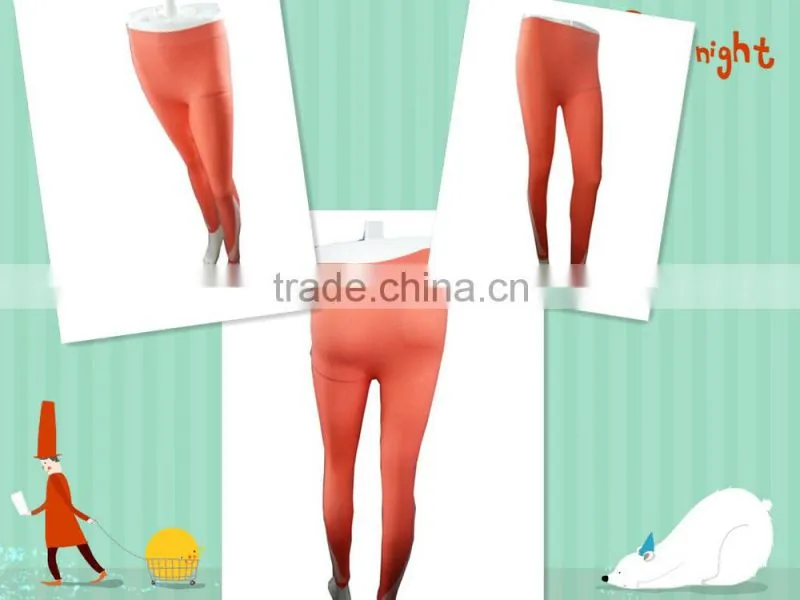 seamless tank top(orange and white)