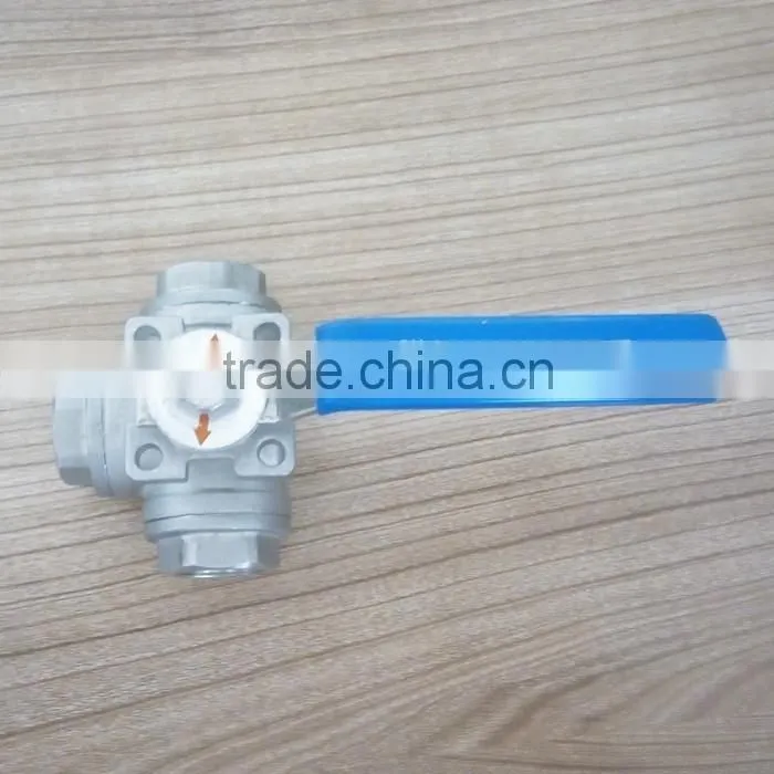 High quality three-way 1000psi Ball Valve