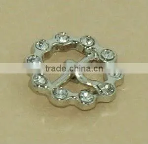 hot sale heart metal Bag buckle for garment
