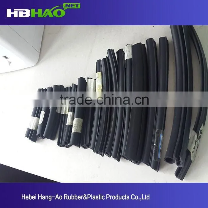 Quality-assured Waterproof rubber seal strip/glass window rubber seal strip/adhesive rubber seal strip