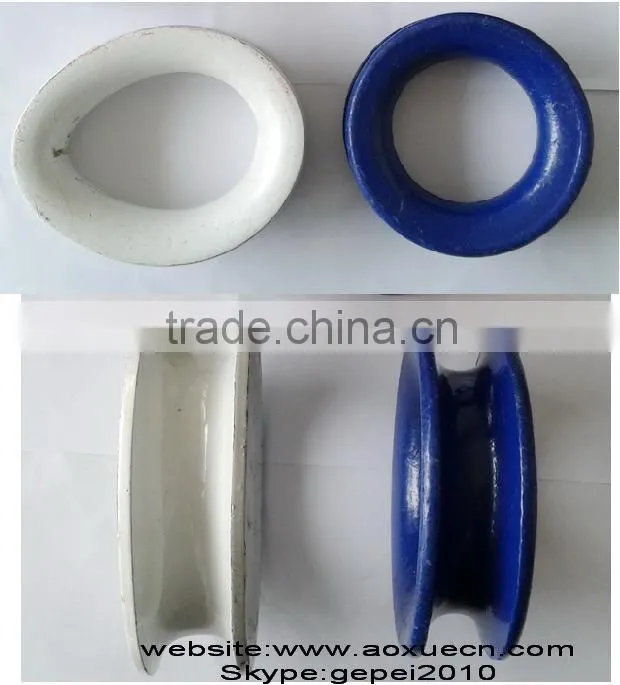 China product wire rope tube thimble, round tube clamps