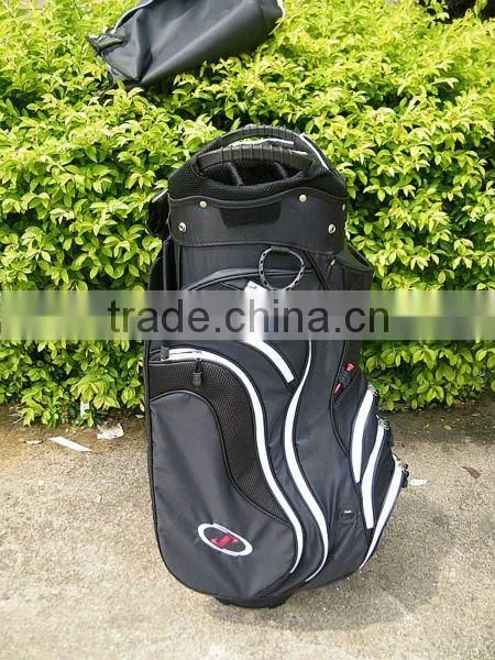 brand with putter and waterproffer material golf bag