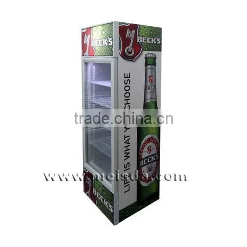 190L Commercial Display Refrigerator, Commercial Beverage Cooler