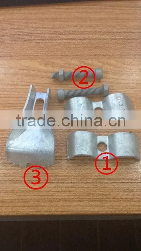 galvanized steel grating clamps