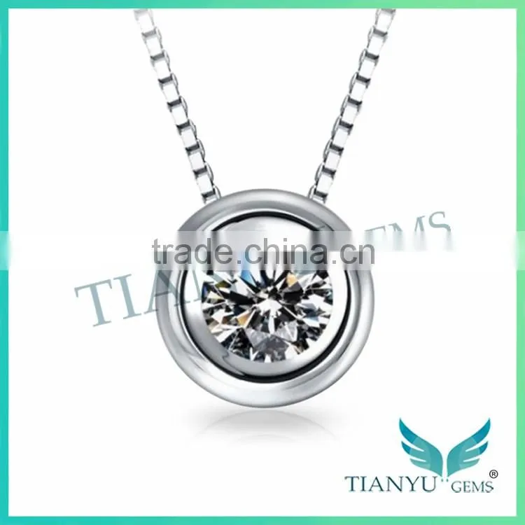 moissanite forever one moissanite or diamond moissanite platinum pendant